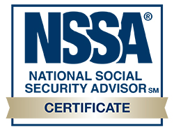 National Social Security Advisor (NSSA) certificate badge