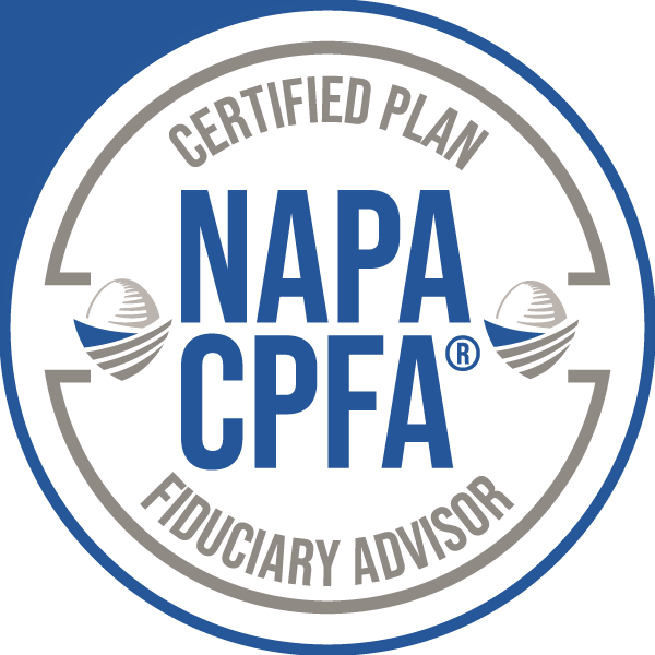 Certified Plan Fiduciary Advisor (CPFA) logo from the National Association of Plan Advisors